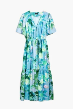 Best Desigual mekko 25SWVW18 4001 Turkoosi