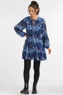 New Desigual mekko 24WWVW67 5031 sininen