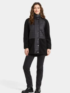 Outlet Didriksons takki Hazel 060 Musta