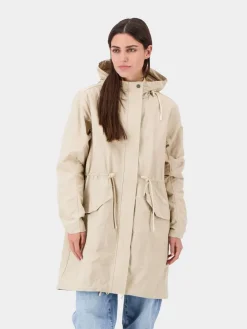 Outlet Didriksons takki Helen w parka 569 Vaalea beige