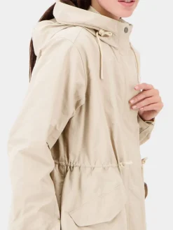 Outlet Didriksons takki Helen w parka 569 Vaalea beige