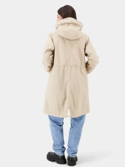 Outlet Didriksons takki Helen w parka 569 Vaalea beige