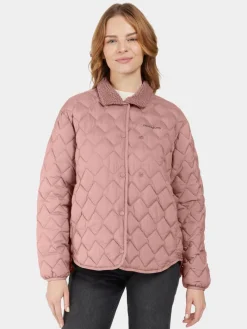 Clearance Didriksons tikkitakki Bim J05 Rosa