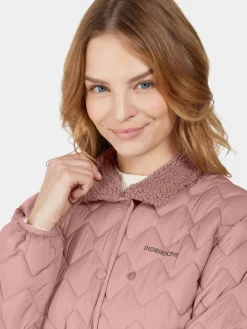 Clearance Didriksons tikkitakki Bim J05 Rosa