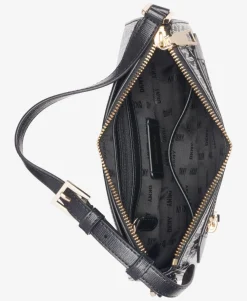 Best DKNY olkalaukku R42HYE18 XLB XLB Black logo / black