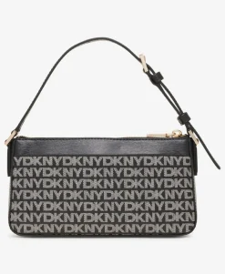 Best DKNY olkalaukku R42HYE18 XLB XLB Black logo / black