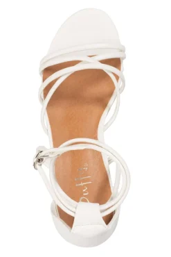 Discount Duffy sandaletit 9730256 02 02 White
