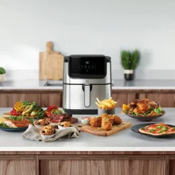 Explore 6 Air Fryer kiertoilmakypsennin E6AF1-6ST*Electrolux Outlet