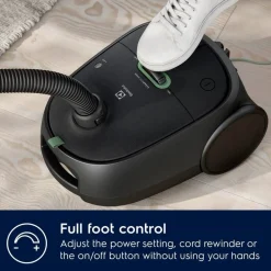 Online Electrolux pölynimuri Clean 600 Green Bagged EB61C2GRN harmaa