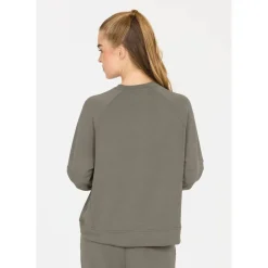 Hot Endurance Athlecia paita Jacey W Crew Neck 1013 Gunmetal