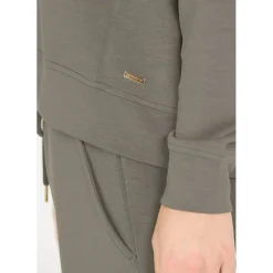 Hot Endurance Athlecia paita Jacey W Crew Neck 1013 Gunmetal