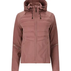 Outlet Endurance takki Eluna W Primaloft 4321 Rose taupe