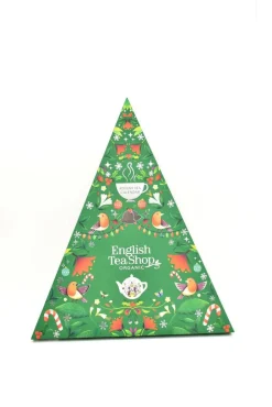 luomu teejoulukalenteri Pyramidi 25 pss*English Tea Shop Hot