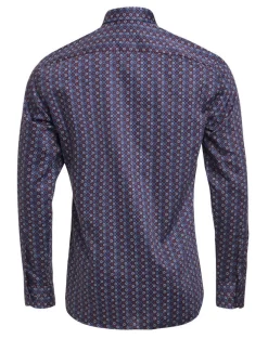 Eterna paita F170 4009 Slim fit 82 Tummansininen