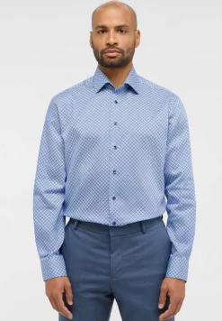 Eterna paita X18K 3431 Modern fit 12 BLUE