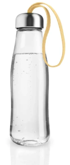Eva Solo juomapullo lasia 0,5 L keltainen