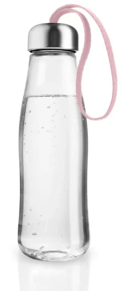 juomapullo lasia Rose quartz 0,5 l*Eva Solo Best
