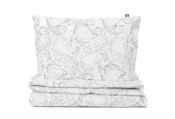 Sale Familon Norppa Organic lasten pl+tl setti  mustavalk 120x160/40x60