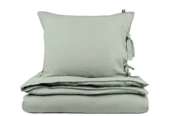 Clearance Familon Pellava pussilakanasetti 150x200/50x60 cm salvia