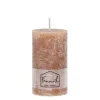 pöytäkynttilä Rustiikki 6,8x12 cm pähkinänruskea*Fanni K Home Online
