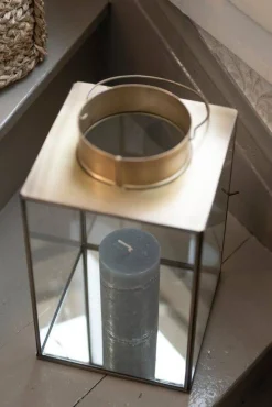 pöytäkynttilä Rustiikki 6,8x12 cm agaven vihreä*Fanni K Home Sale