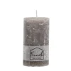 Fanni K Home pöytäkynttilä Rustiikki 6,8x12 cm harmaa