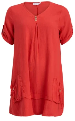 Sale Fashion Highlight tunika Bamberg uni Fashion Punainen