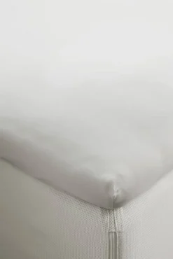 Muotoonommeltu aluslakana twill 160x200x26cm harmaa*Finlayson Best