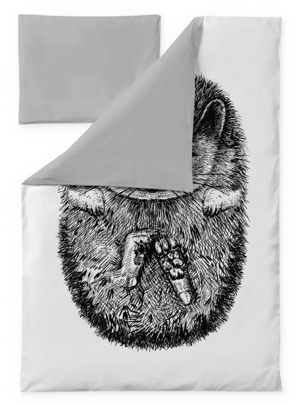 vauvan pussilakanasetti Siili 85x125+40x60 cm mu/va*Finlayson Clearance