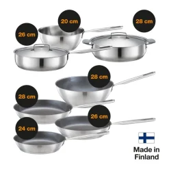 All Steel paistinpannu 26 cm*Fiskars Discount