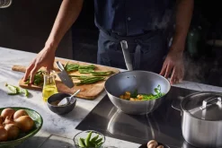 All Steel Wok 28 cm*Fiskars Outlet