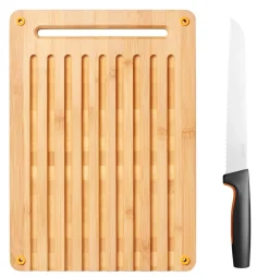 Best Fiskars Functional Form leipälauta -ja veitsi setti