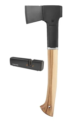 Clearance Fiskars Norden rakentajan kirves N10 ja teroitin, setti