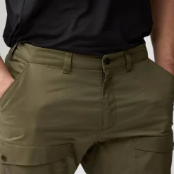 Outlet Fju00e4llru00e4ven Fjällräven housut Abisko Hybrid Trail Trs 550 Black