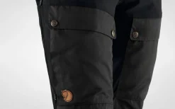 Sale Fju00e4llru00e4ven Fjällräven housut Keb Trousers Curved Short W 550 Black