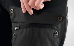 Sale Fju00e4llru00e4ven Fjällräven housut Keb Trousers Curved Short W 550 Black