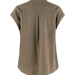 Outlet Fju00e4llru00e4ven Fjällräven paita Övik Hemp Shirt SS W 244 Suede Brown
