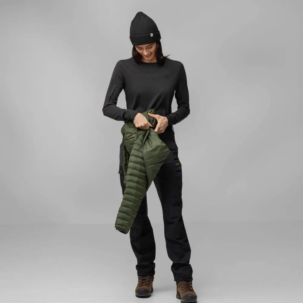 Sale Fju00e4llru00e4ven Fjällräven takki Expedition Lätt Hoodie W 614 Patina Green