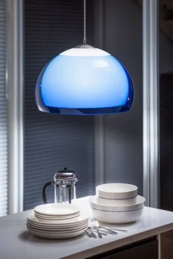 Dipol Ø 460 mm riippuvalaisin sininen*Fosto Sale