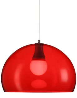 Monopol Ø 430 mm riippuvalaisin punainen*Fosto Best
