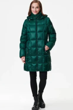 Hot Frandsen untuvatakki 766-10580 vaaleanharmaa 96