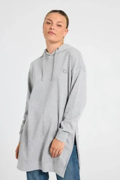 Outlet Freequent collegehuppari FqNice-pullover Med.Grey melange /harmaa
