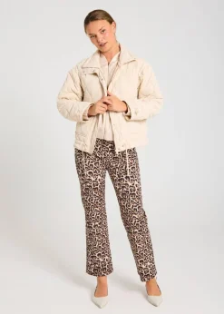 New Freequent housut FqIsadora-pants Rainy Day w.Silver Mink