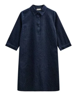 Online Freequent mekko FqRinna-dress Dark Blue Denim