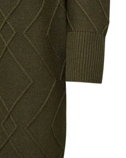 Outlet Freequent neulemekko FqSaturn-dress Winter Moss /sammalenvihreu00e4