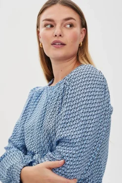 Best Freequent pusero FqAdney-blouse Della robbia blue / Black