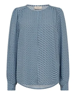 Best Freequent pusero FqAdney-blouse Della robbia blue / Black