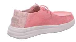 Outlet Fusion kangaskengät Lily Washed canvas baby pink
