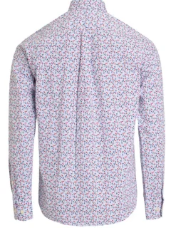 Sale Fynch-Hatton paita 1512 5930 Casual fit 341 Cranberry red