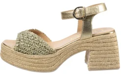 Gaimo sandaletit Genita Montery Military Military 609 /platino